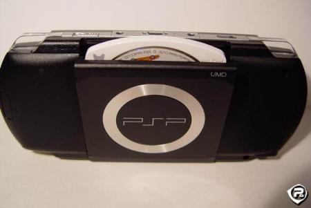 voila ma psp on vois le derriere